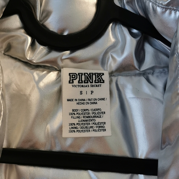 PINK down vest - Picture 1 of 3